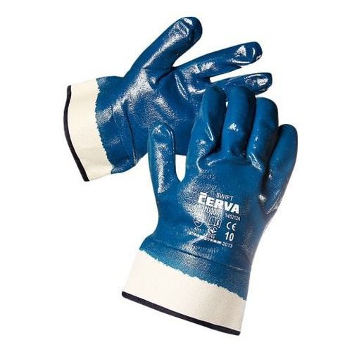 Защита рук от химических воздействий, Перчатки Cerva, MIK нитриловые МБС (твердый манжет), артикул: ЗР-0004