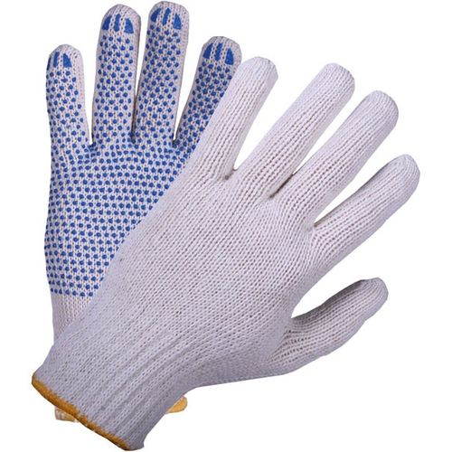 Защита рук от механических воздействий, Перчатки трикотажные с ПВХ точкой, артикул: ЗР-0018